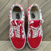 Vans Old Skool Red Checkerboard Skateboard Sneakers Womens Size 9 Unisex Shoes