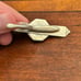 Neck Tie holder silver sterling silver 925 g20 6.25g tie bar clip