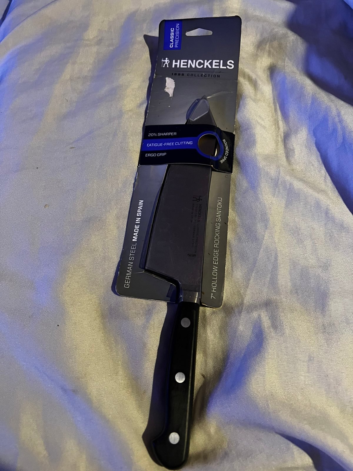henckels 7 hollow edge santoku knife