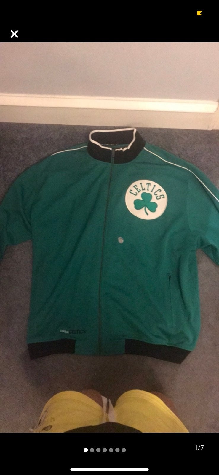 NBA Boston Celtics Zip Up