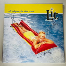 Lit A Place In The Sun Album Signed by Jay & Jeremy Popoff & Kevin Baldes w/ COA