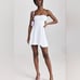 Susana Monaco Women's Sugar Strapless Fit & Flare Mini Dress size medium