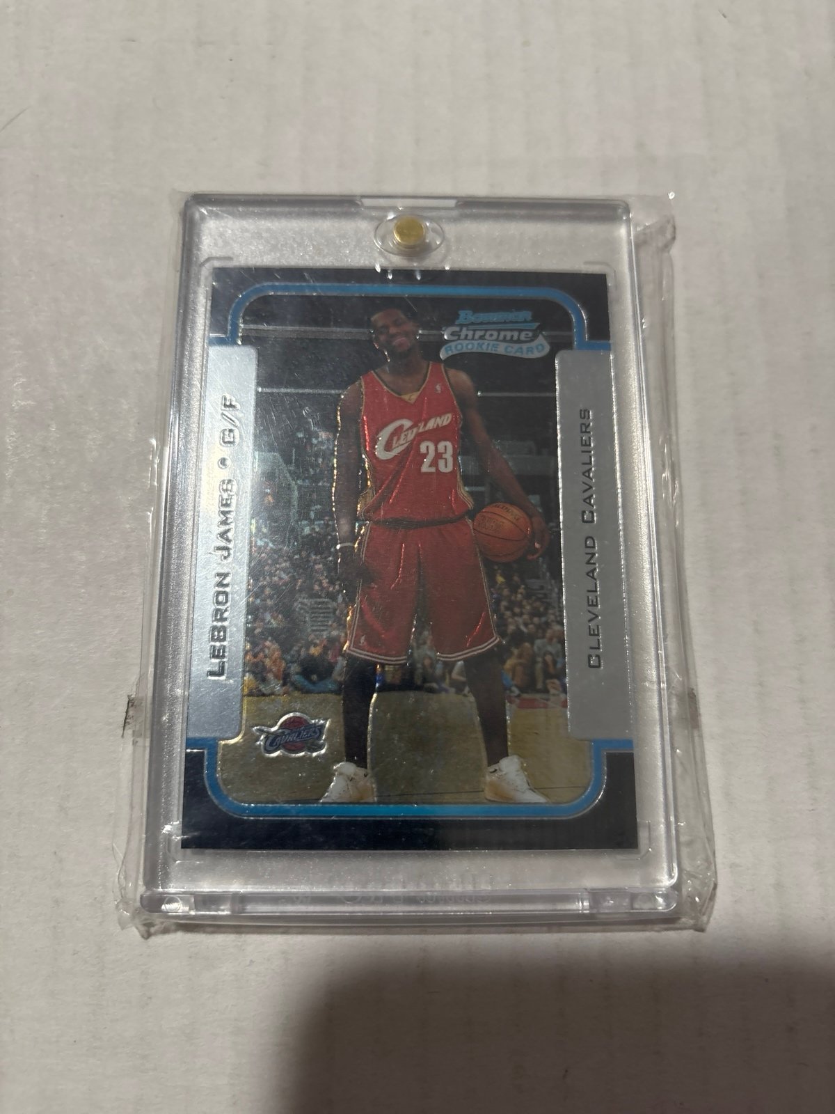 LeBron James Bowman, chrome rookie