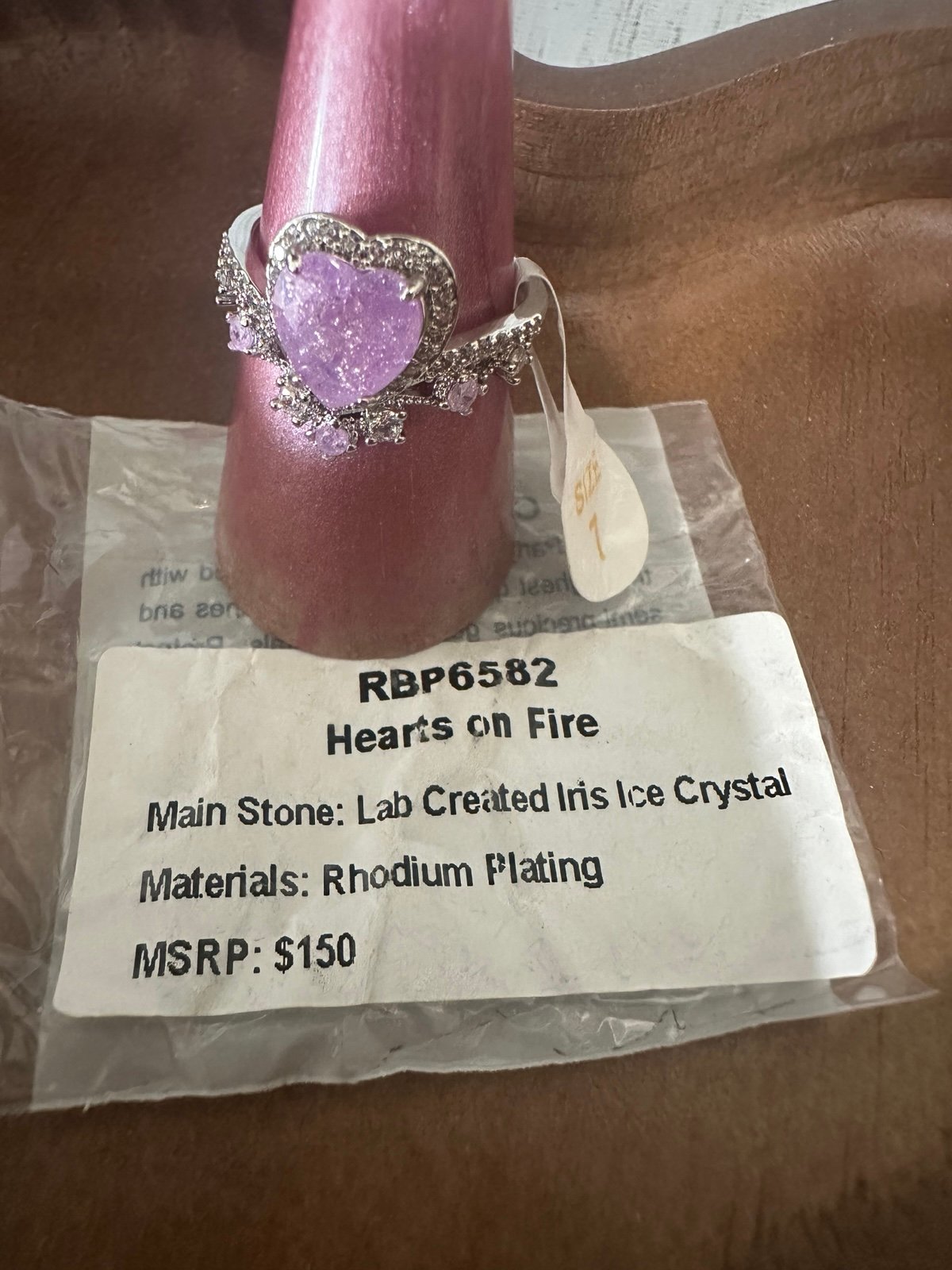 RBP6582 Hearts on Fire ring
