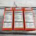 Lot of 3 2000-2001 Minnesota Wild Inaugural Season Mini Wheaties Box