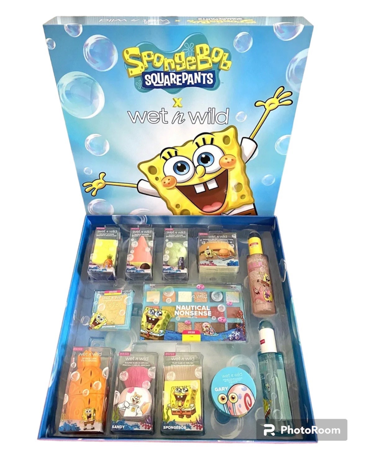 Wet n Wild X SpongeBob Pr Box Complete Set