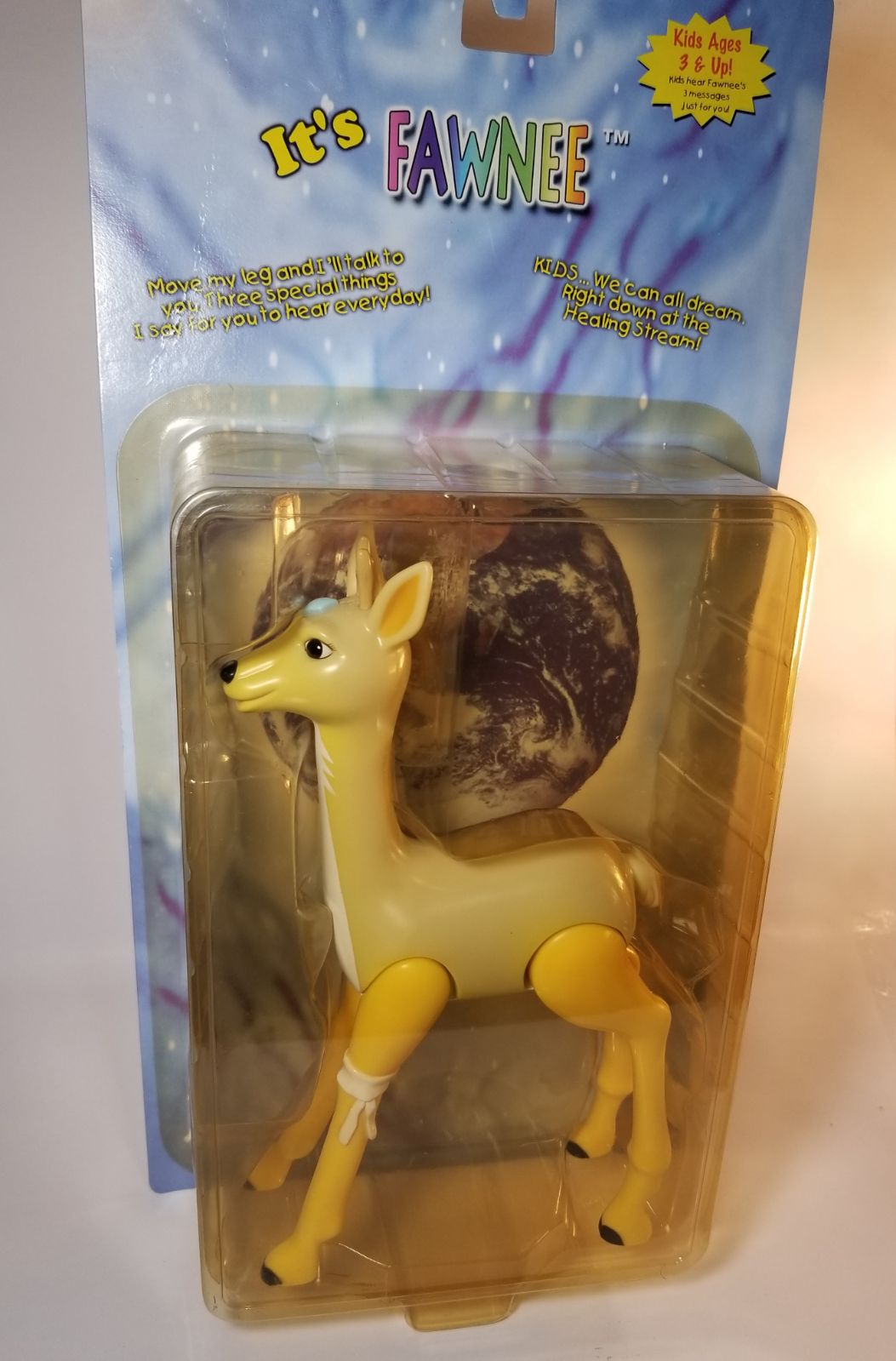 Rare Supa Dupa Babee Its Fawnee Talking Young Doe Figure 2001 Vintage NIB