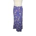 J.JILL Purple Floral Paisley Tiered Midi Skirt Size Medium Tall Pull On Lined