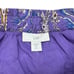 J.JILL Purple Floral Paisley Tiered Midi Skirt Size Medium Tall Pull On Lined