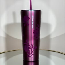 Starbucks Plam Rose Stainless Steel Tumbler
