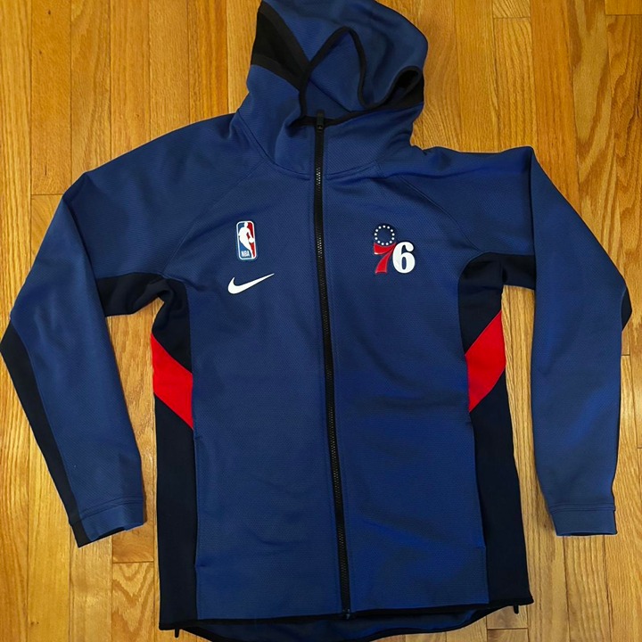 Nike Philadelphia 76ers Warm Up Zip Up Jacket