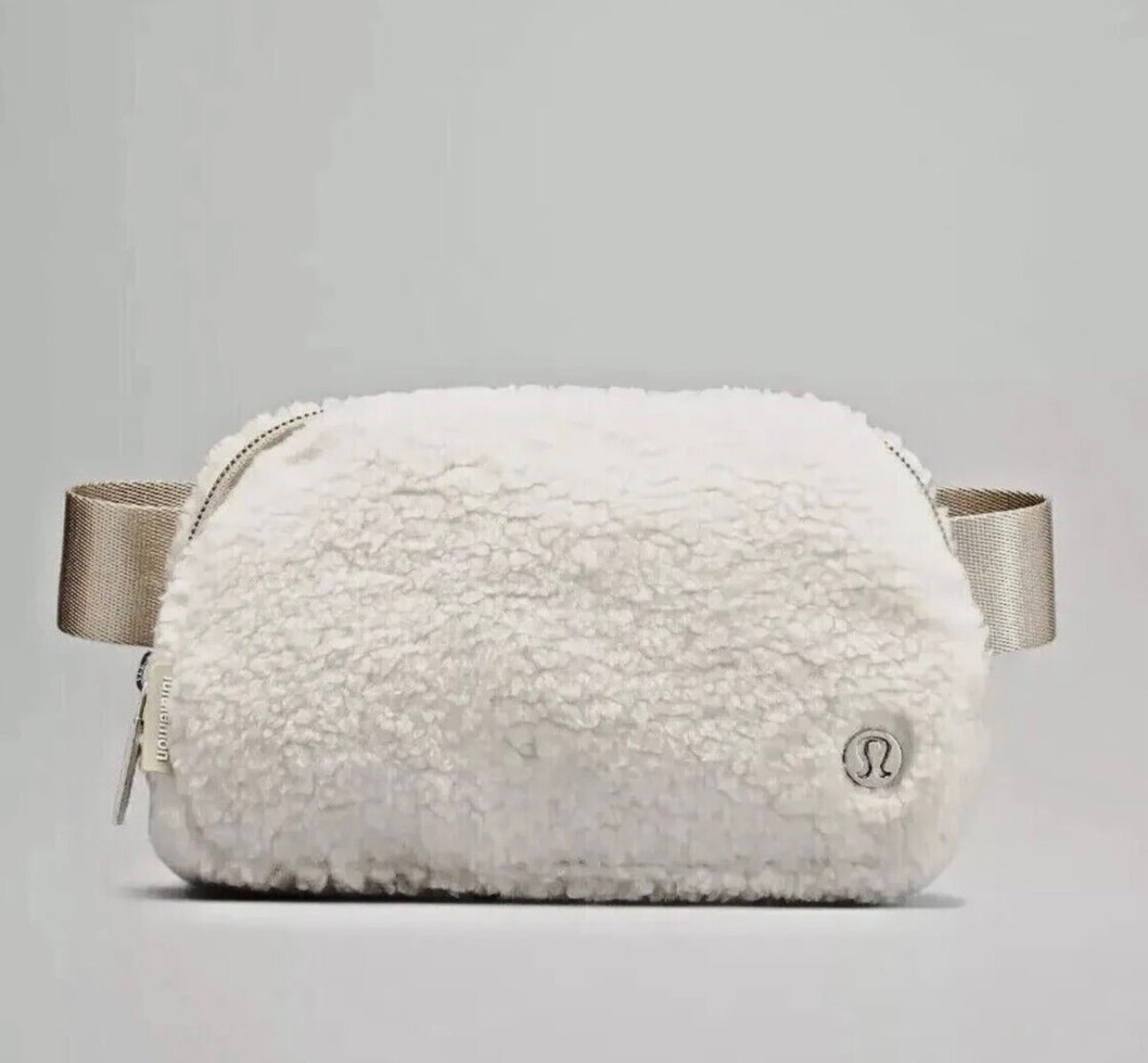 Lululemon Everywhere Fleece Belt Bag Natural Ivory Trench NATI/TRNH 59567