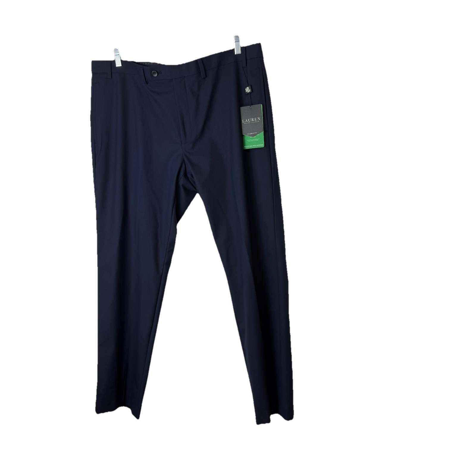 Lauren Ralph Lauren Men's Ultra Flex Norton Dress Pants 40x30 Navy Trousers NWT
