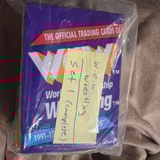 W.c.w wrestling cards
