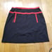 Modrobes Y2K Cyber Goth Red Stripe Skirt XL