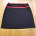 Modrobes Y2K Cyber Goth Red Stripe Skirt XL
