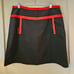 Modrobes Y2K Cyber Goth Red Stripe Skirt XL