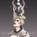 Sailor Moon Gold Foil Astronaut Poster Printing