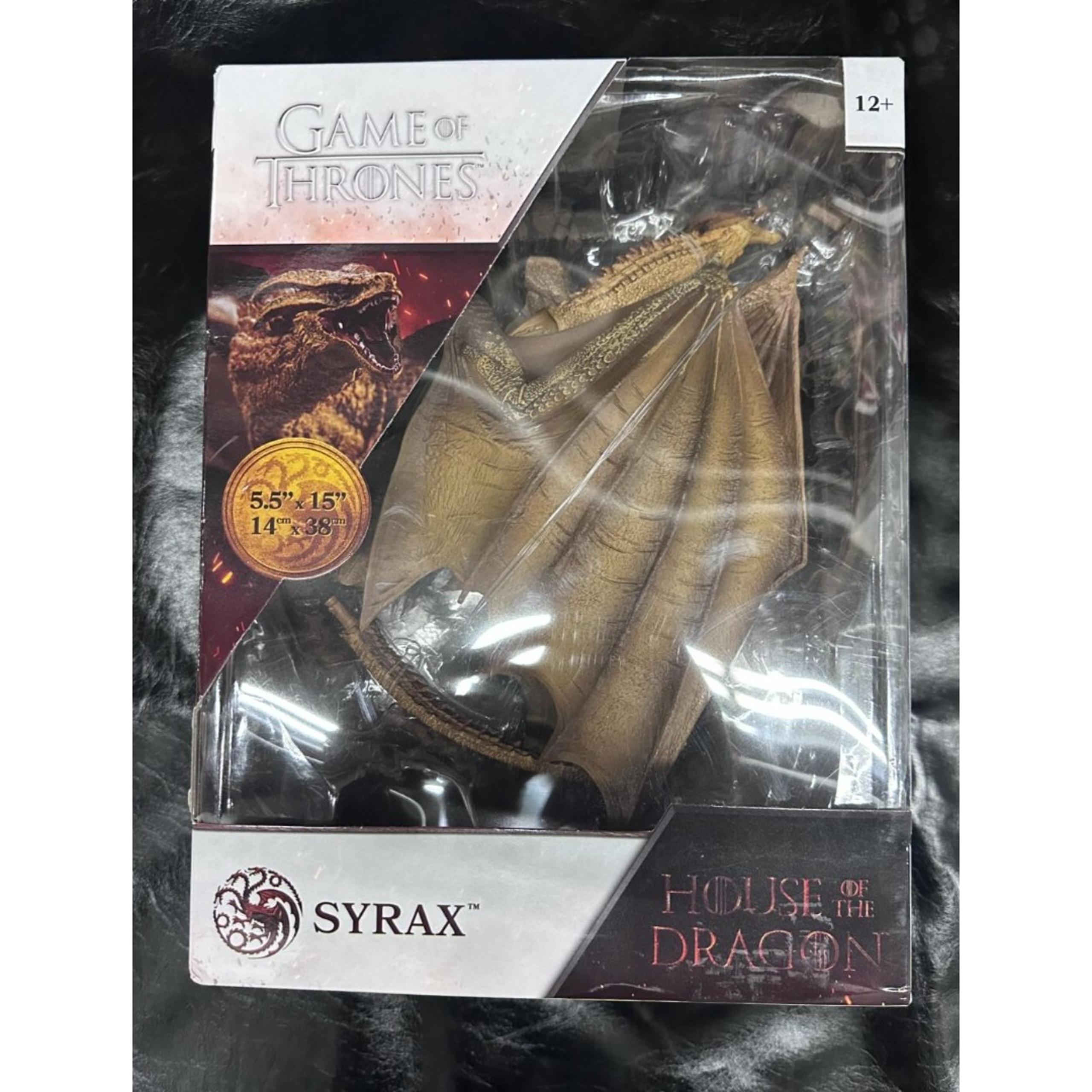 McFarlane Toys - House of The Dragon - Syrax New Game Of Thrones Figure NEW