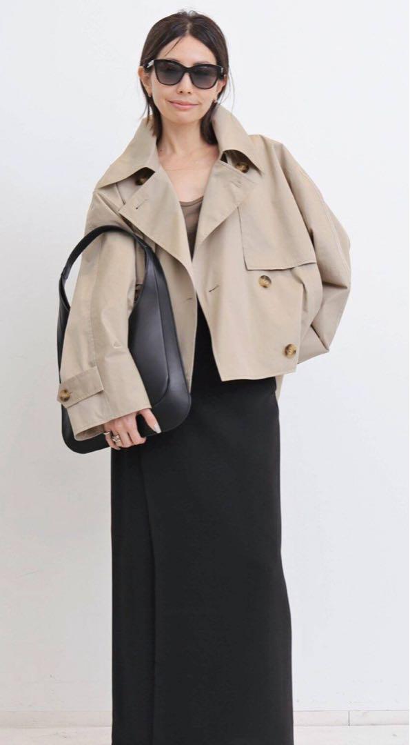 24SS【MINITZ/ミニッツ】 SHORT TRENCH COAT