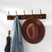 Brand New 2 Farmhouse Style Wall-Mounted Storage Hooks/Shelf Set