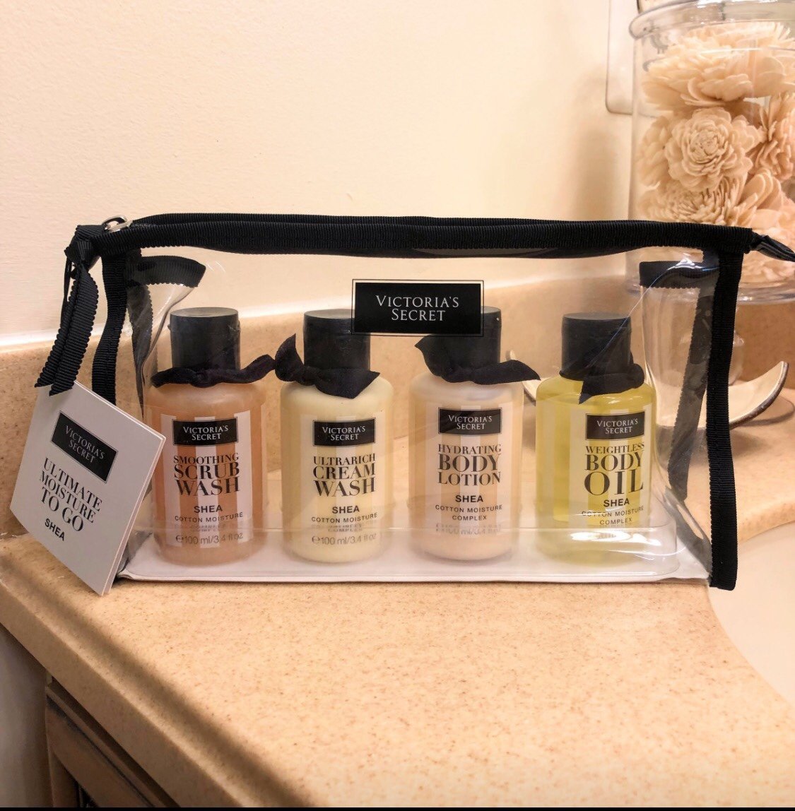 Victoria’s Secret Shea Cotton Moisture Complex Body Care Set - NEW!