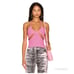 Victor Glemaud waffle-knit halterneck top