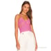 Victor Glemaud waffle-knit halterneck top