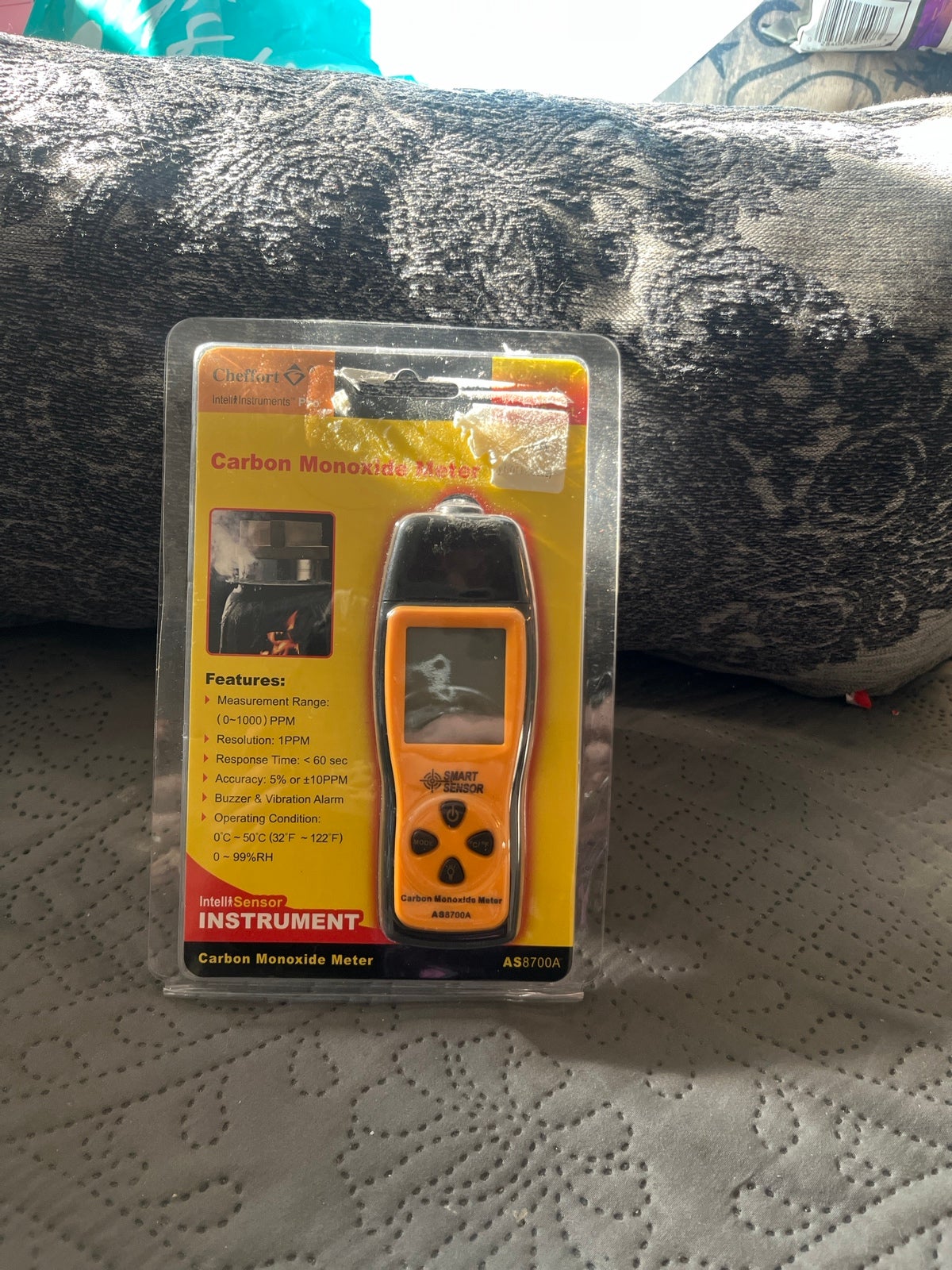 Cheffort handhekd carbon monoxide detector
