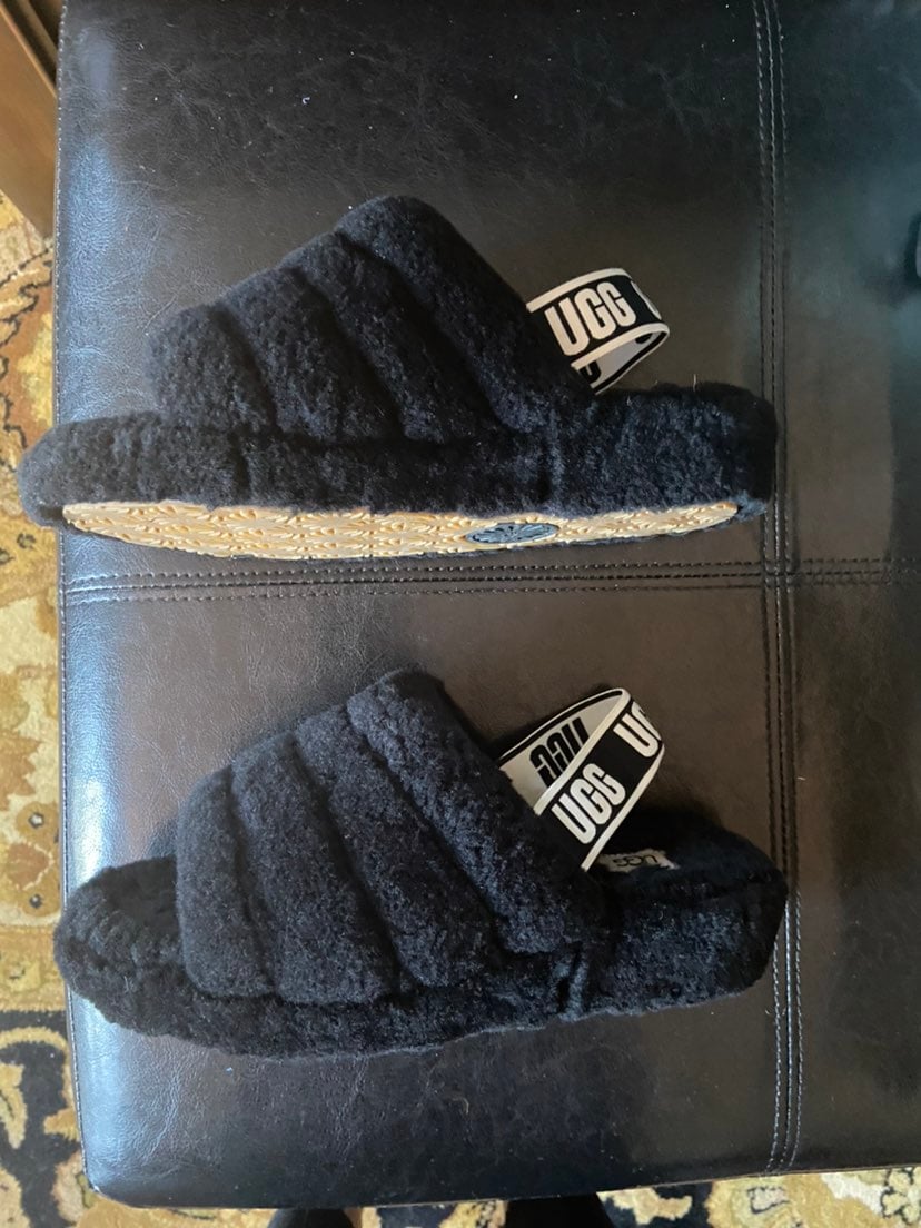 Womens Fluff Yeah Slide Slippers