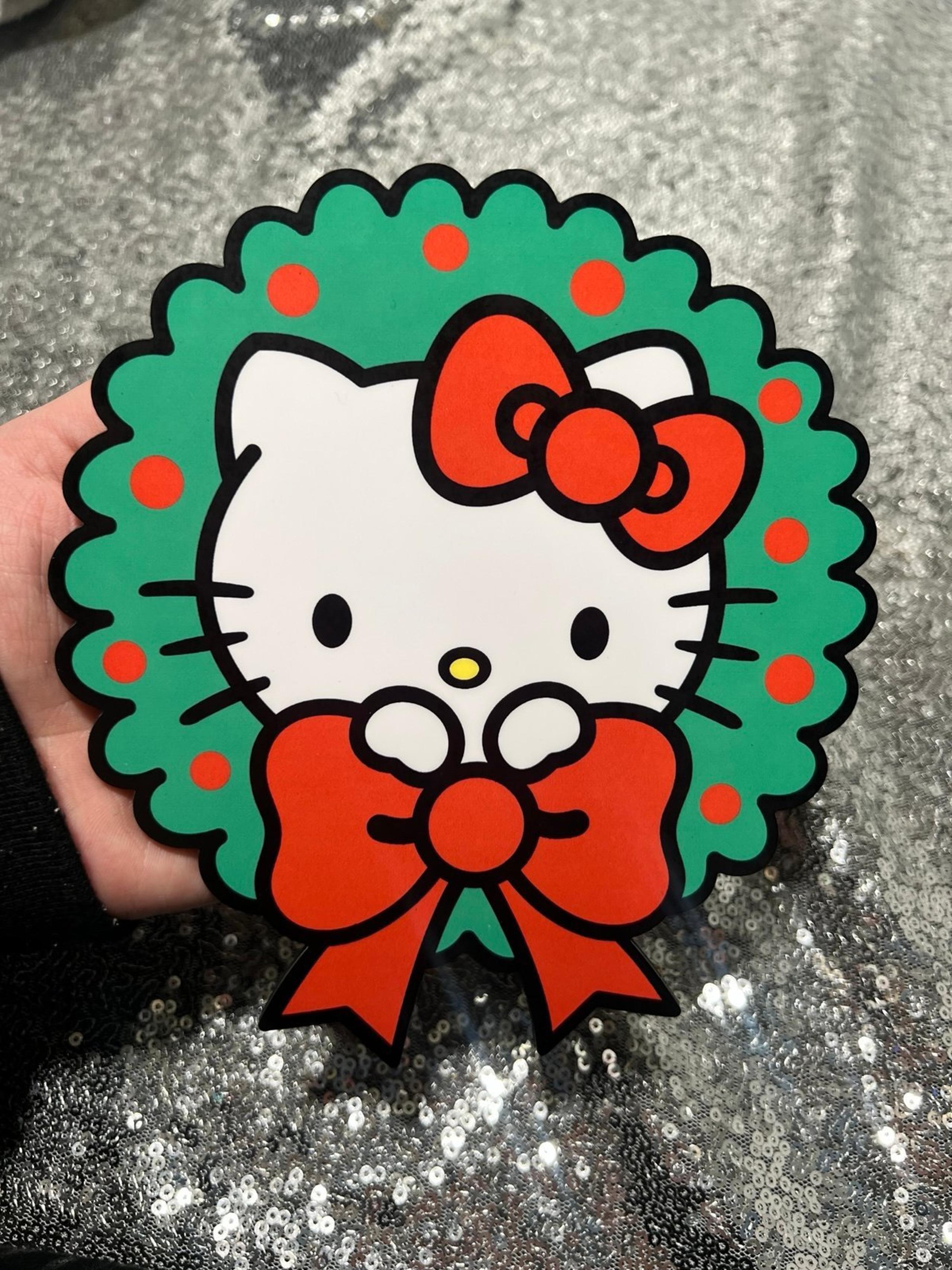 Hello Kitty Wreath