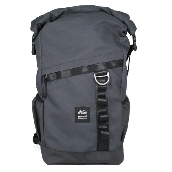 NEW 310 SEALAND Core Rowlie Water Repellent Backpack in Black/Gray!