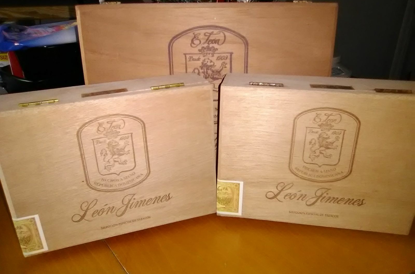 Cigar Boxes by Leon Jimenes