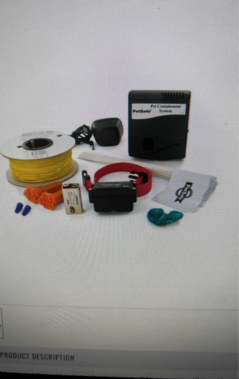 Petsafe inground fence with 2 collars