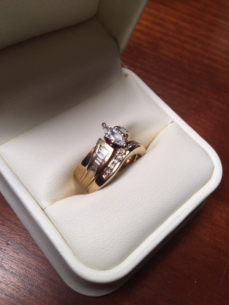 Women's 14K Yellow Gold Engagement Ring