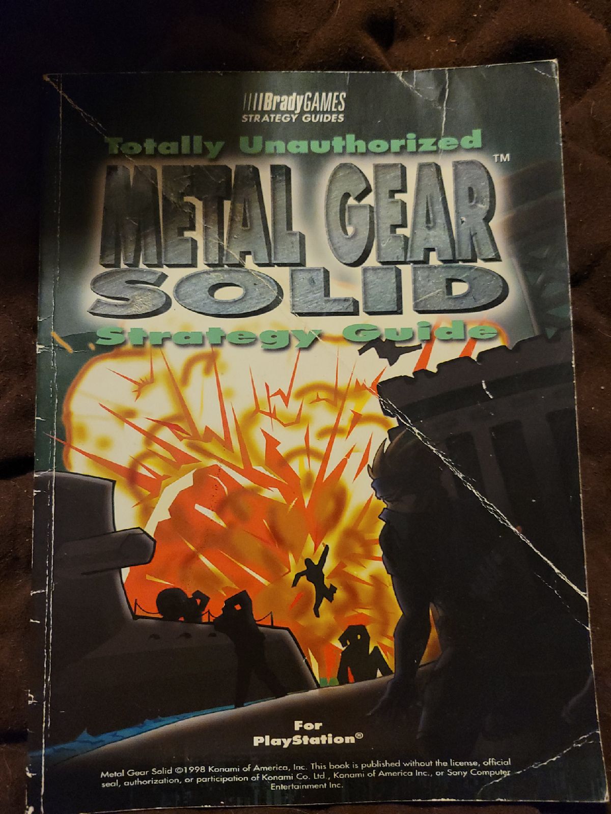 Brady Games Totally Unauthorized Metal Gear Solid Strategy Guide