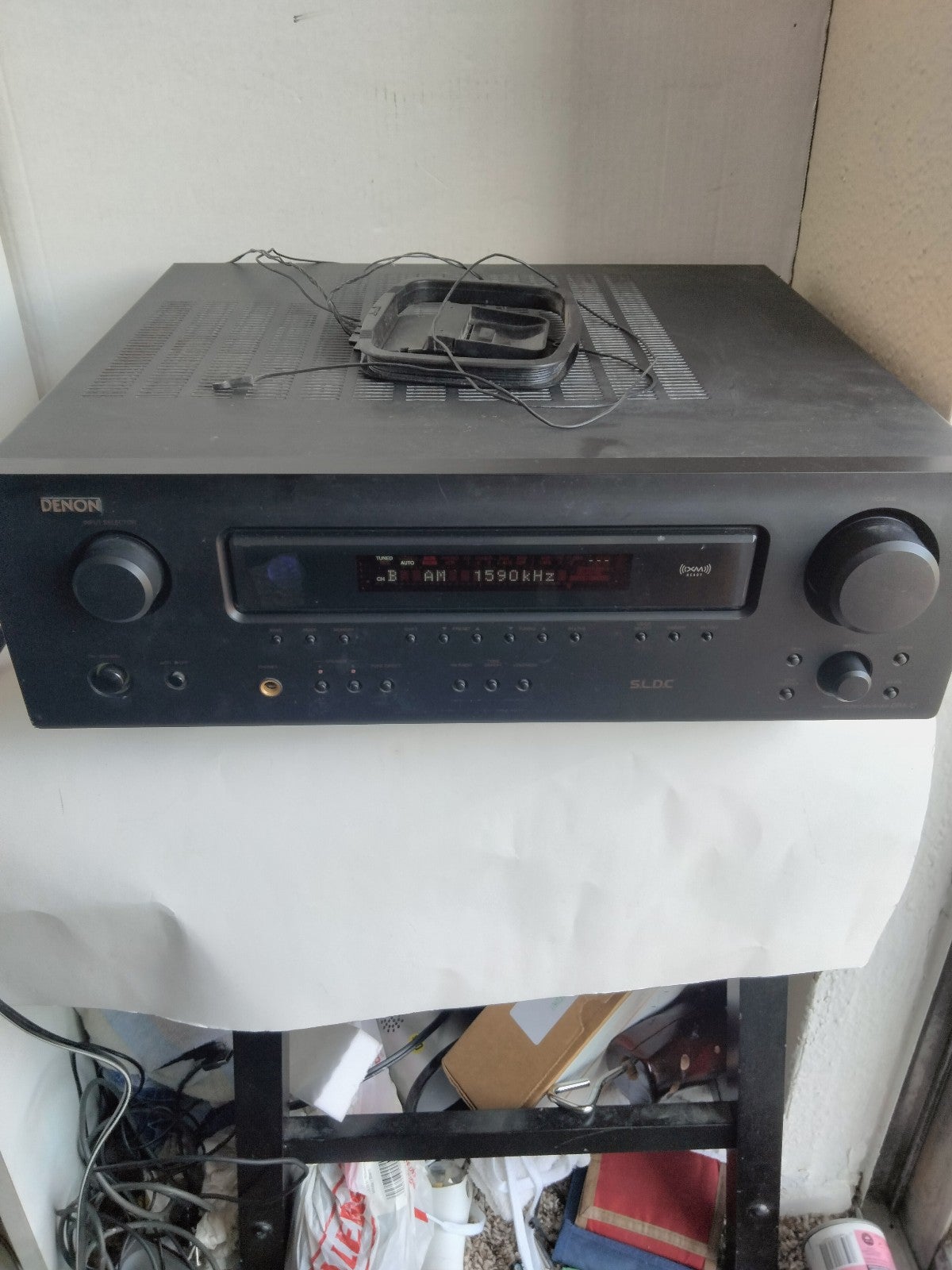 Denon DRA-37 Stereo Receiver Satellite Ready Preowned Very Good Condition