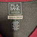 Jos. A Bank Traveler Burgundy V-Neck Merino Wool Blend Sweater Size L
