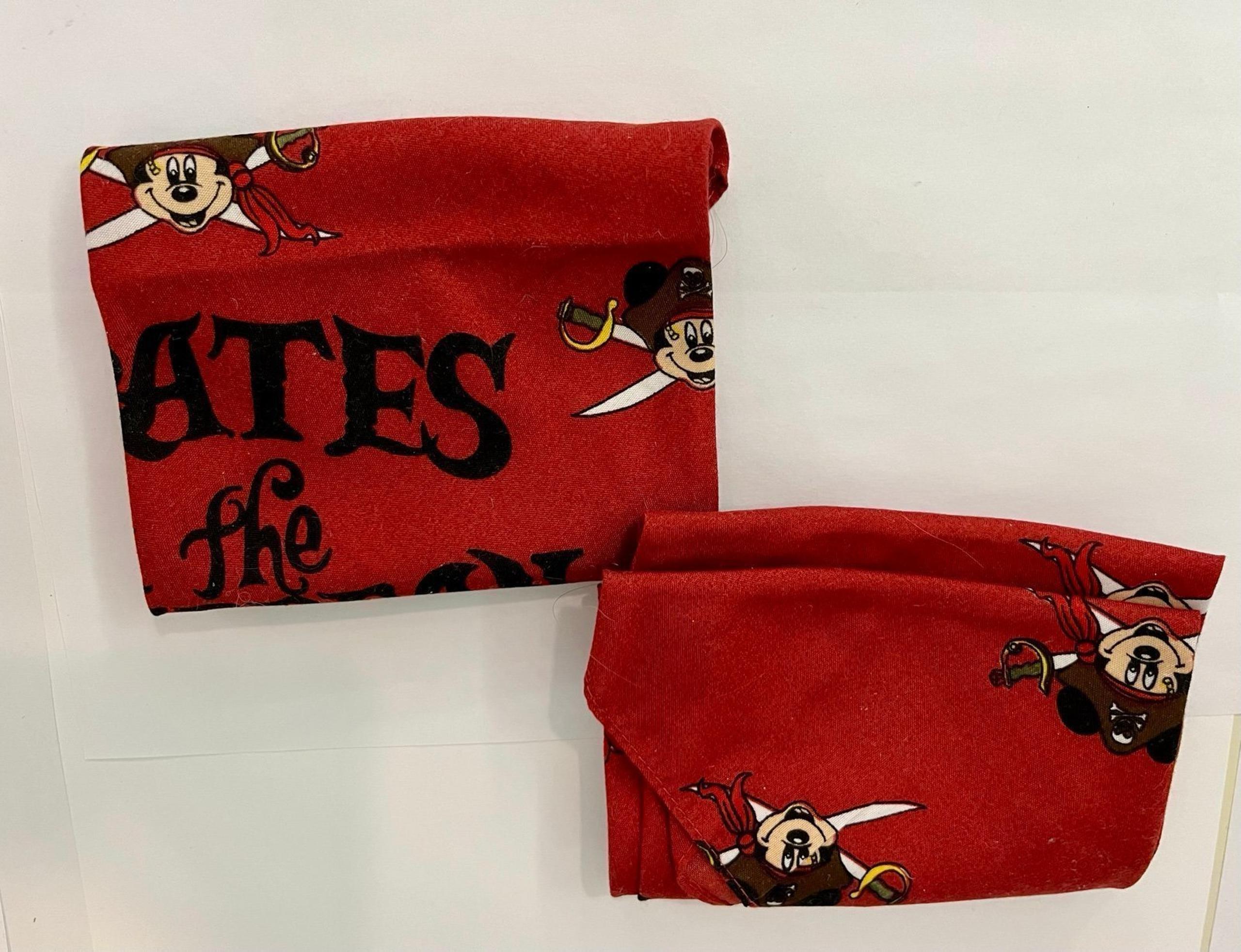 New, Retired Mickey Mouse Pirates Of The Caribbean Disney Cruise Line Bandanas