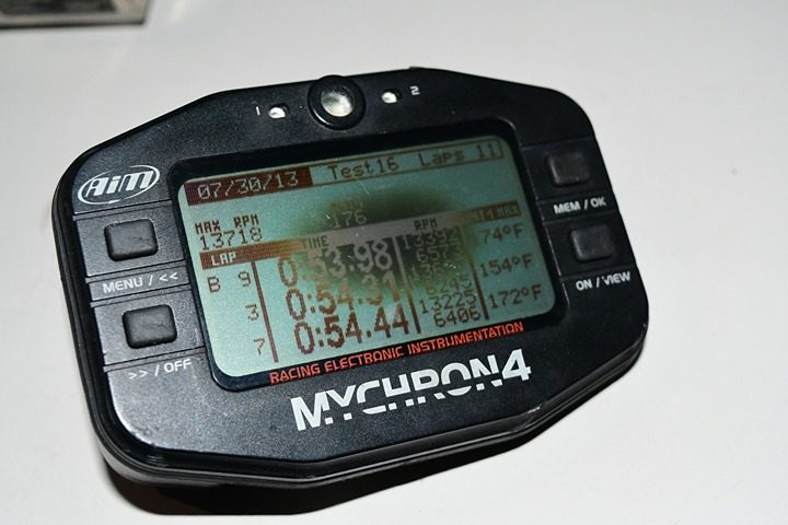 AIM MYCHRON 4 - USED COMBO - data acquisition system Cart Racing 1d