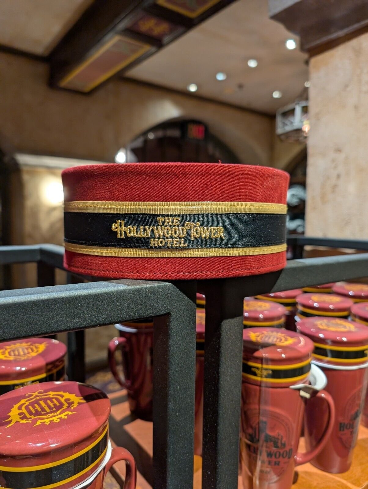 NEW! Tower Of Terror Hollywood Tower Hotel Bellhop Hat Walt Disney World Parks