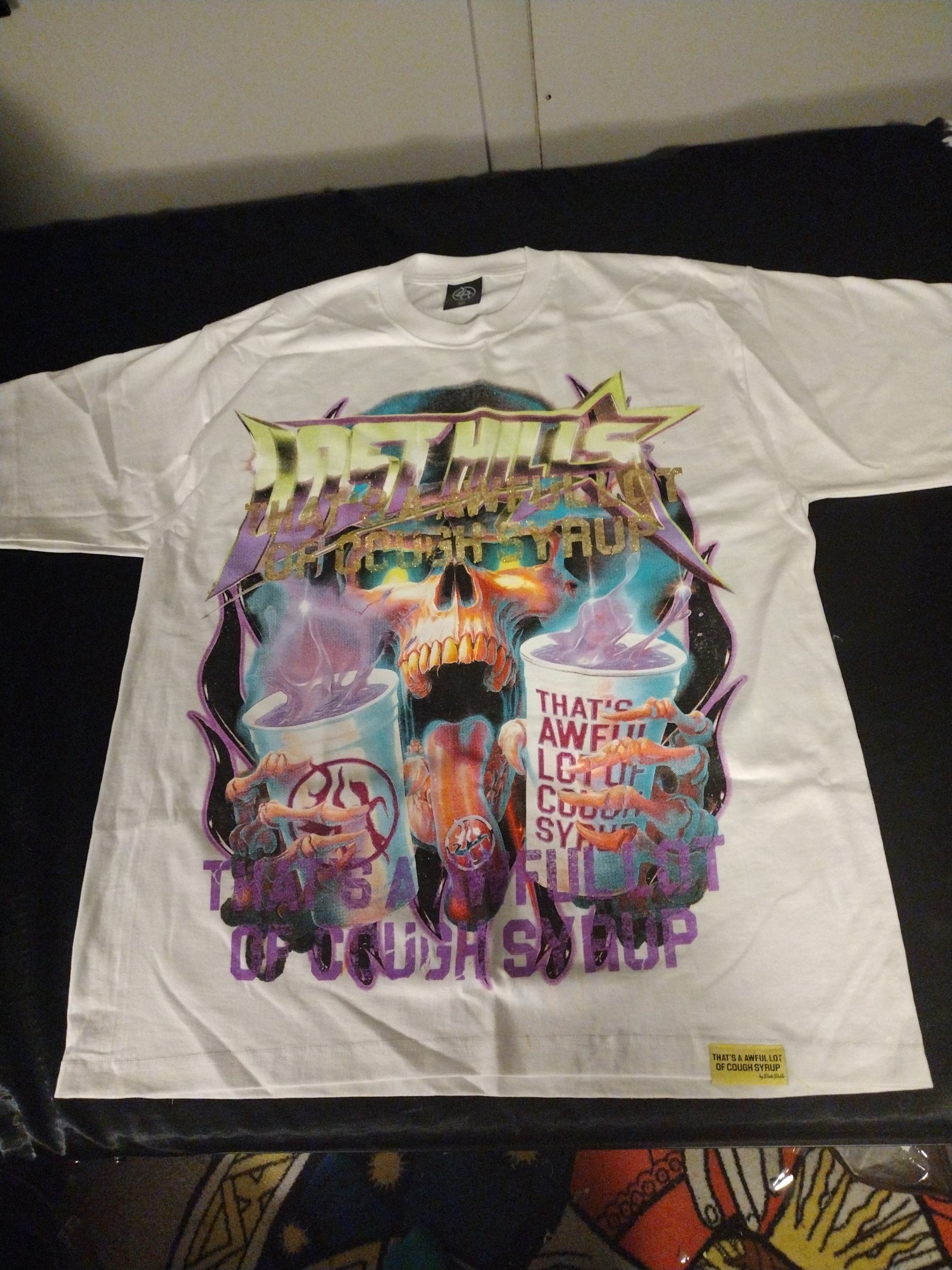 Awful lot of cough syrup x Lost Hills collab