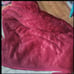 Maroon Burgundy weighted mink blanket soft plush warm twin size bedspread