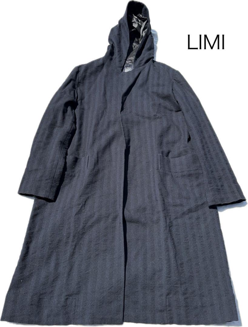 LIMI feu Striped Coat, Single Button