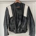 Rare Vintage Designer Leather Moto Jacket