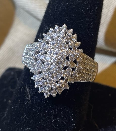 Sterling Cocktail Ring