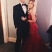 Red Sherri Hill Mermaid Dress