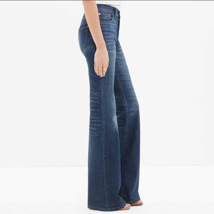 High rise madewell flea market flares Alexis456