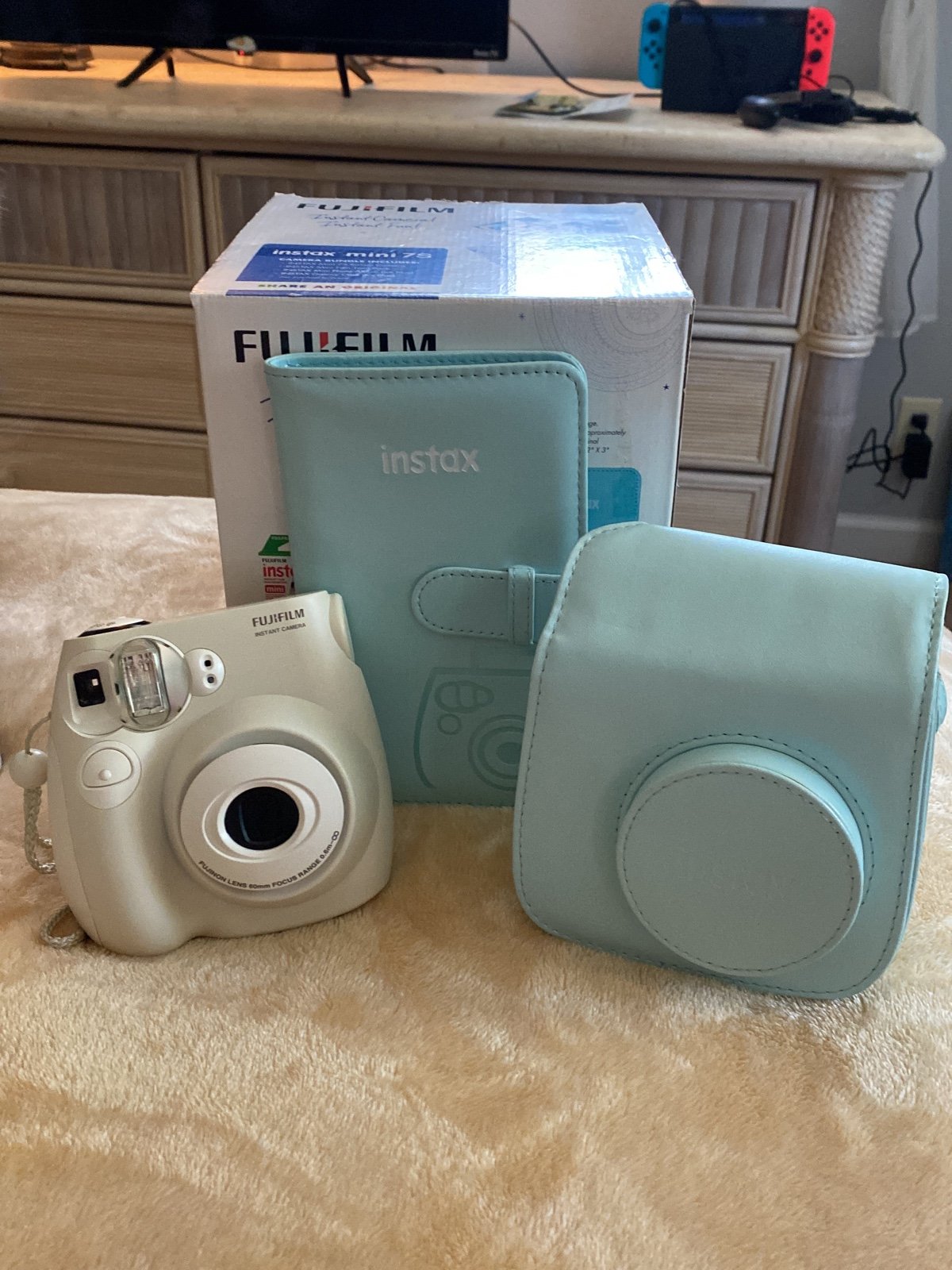 instax mini 7s instant camera bundle