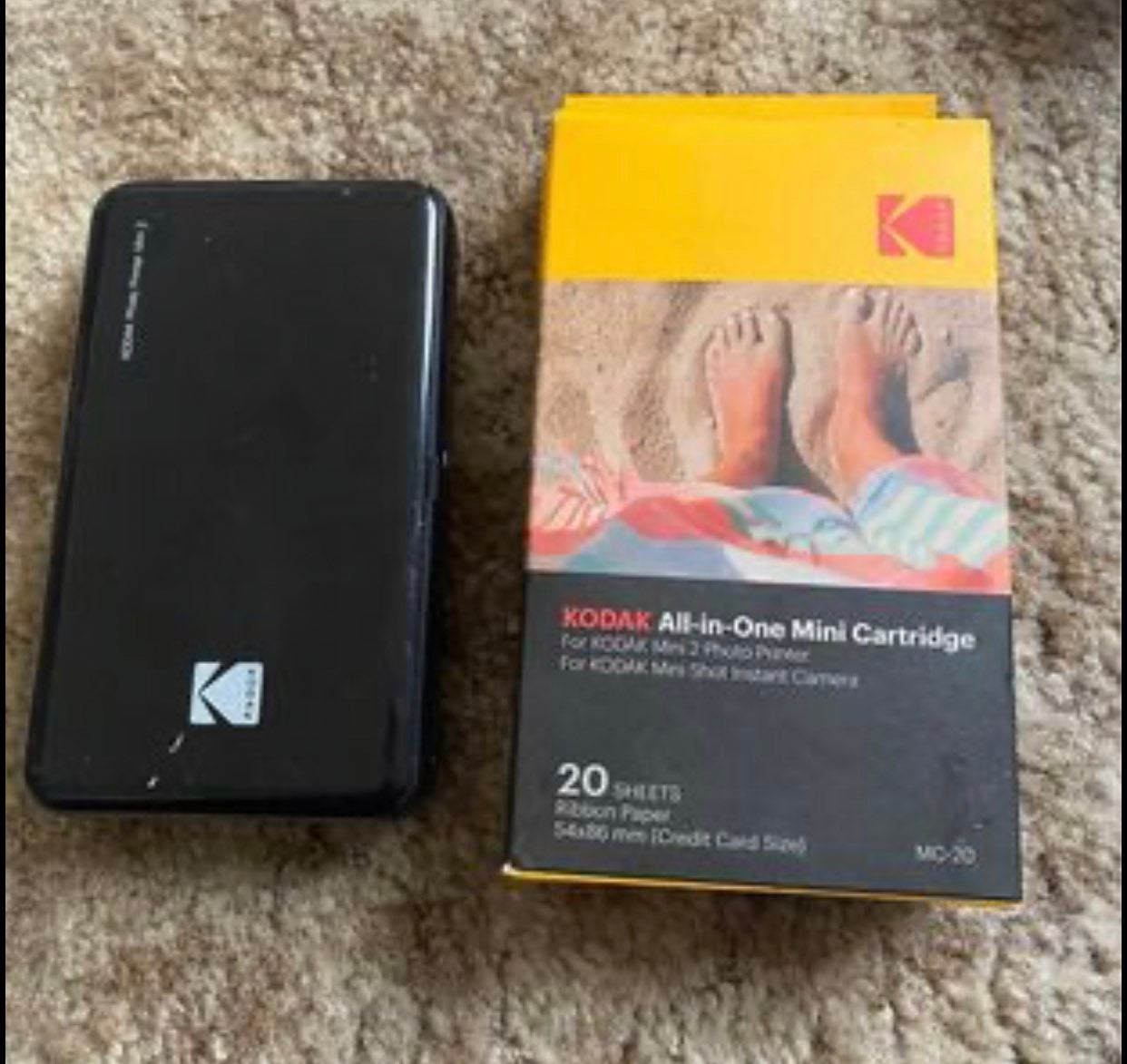 Portable phone printer